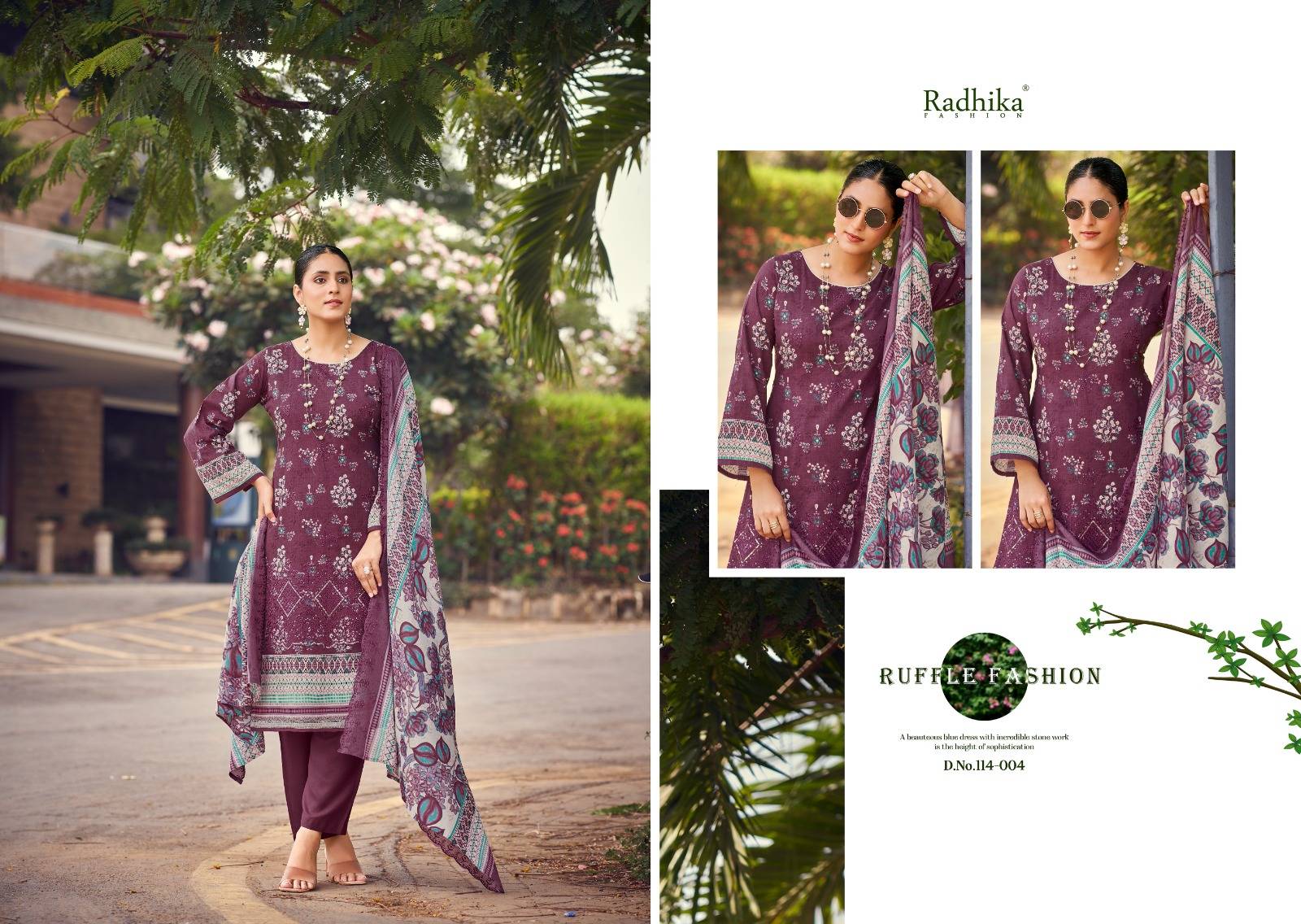 COCO BY Radhika fashion 01 To 06 Series Beautiful Festive Suits Colorful Stylish Fancy Casual Wear & Ethnic Wear PURE LAWN Dresses At Wholesale Price